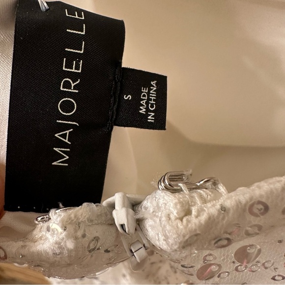 MAJORELLE White Galleria Gown size S - Picture 8 of 8